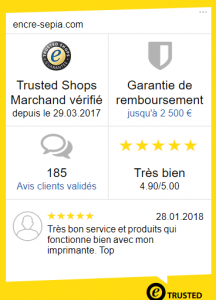 Site de confiance Trusted Shops